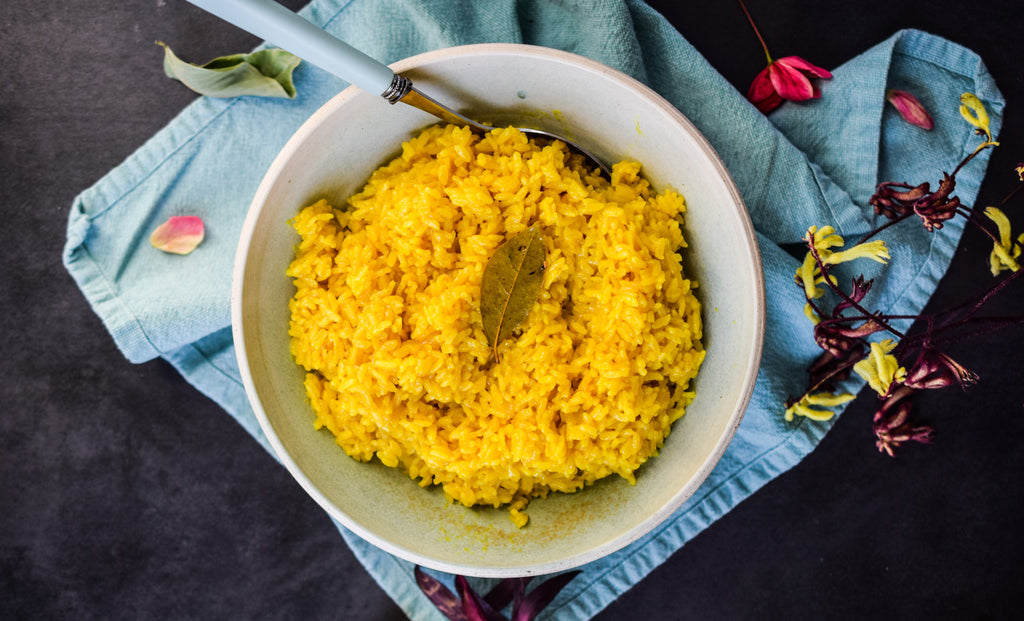 Sticky Turmeric Rice