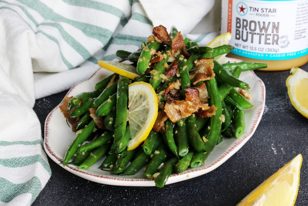 Ghee Recipe: Garlic Ghee Green Beans