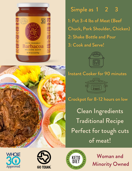 Hearth&Thyme Barbacoa Braising Sauce