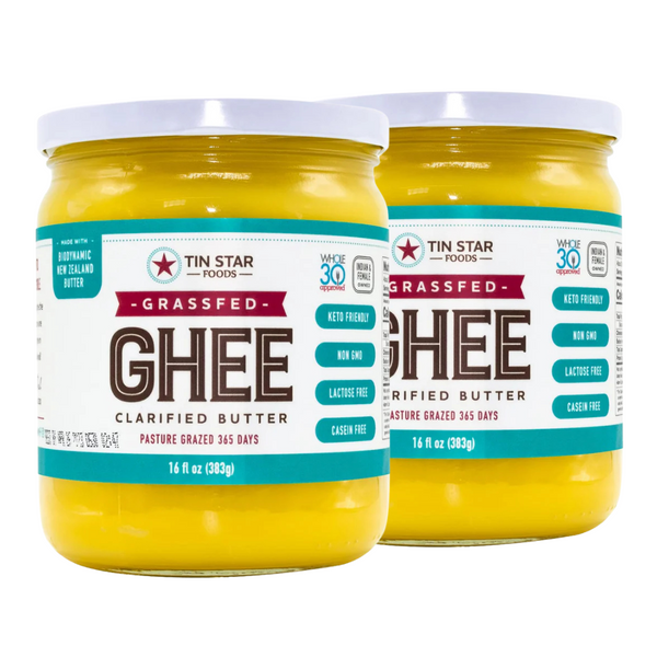 2 PACK - 16 fl oz 365 Pasture Grazed Biodynamic Grassfed Ghee