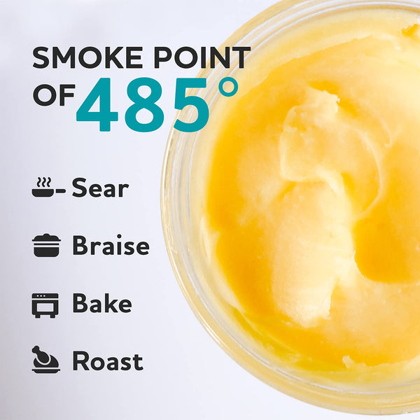 22.5 fluid oz 365 Pasture Grazed Biodynamic Ghee